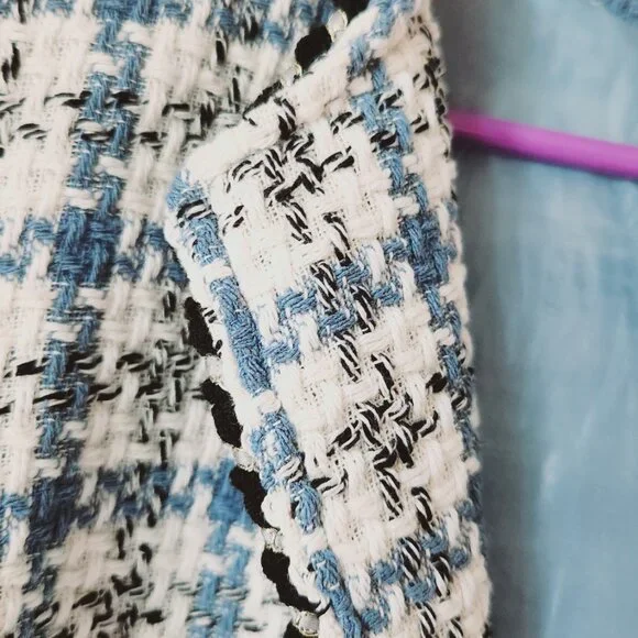 π NEW Collection ITALY Italian Open Blazer Jacket Blue Black White Gold Blue M - Picture 3 of 14